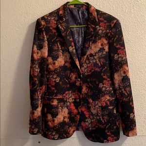 Selling A Rose Covered Suit Jacket